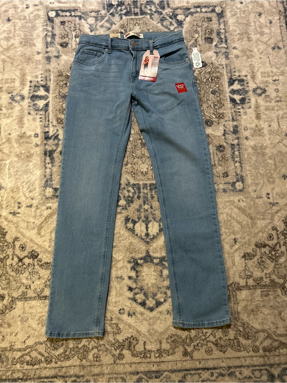 Levi's Light Blue Slim Straight Jeans